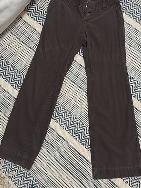 GAP Brown Wide-Leg Pants